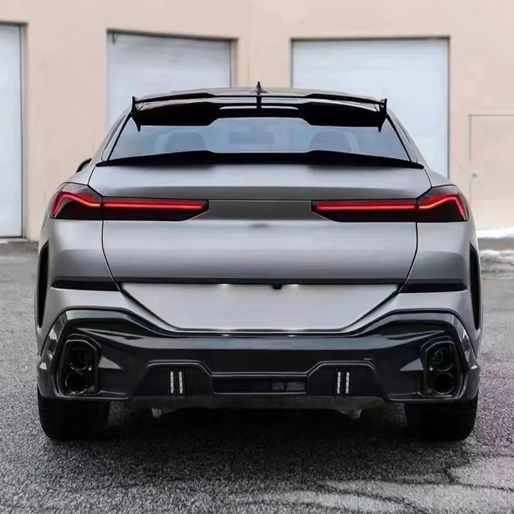 LD Style Carbon Fiber Kits Hood Side Skirt Diffuser Front Lip Rear Spoiler  Excellent Quality Perfect Fit for  X6 G06